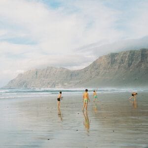 Famara beach, Lanzarote